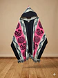 PONCHO TRIBAL ROSADO (ALPACA) - Miniatura 1