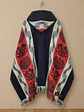 PONCHO TRIBAL NARANJO (ALPACA) - Miniatura 2