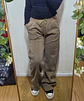 PANTALON PALAZZO CON POLAR (PRELAVADO) - Miniatura 2