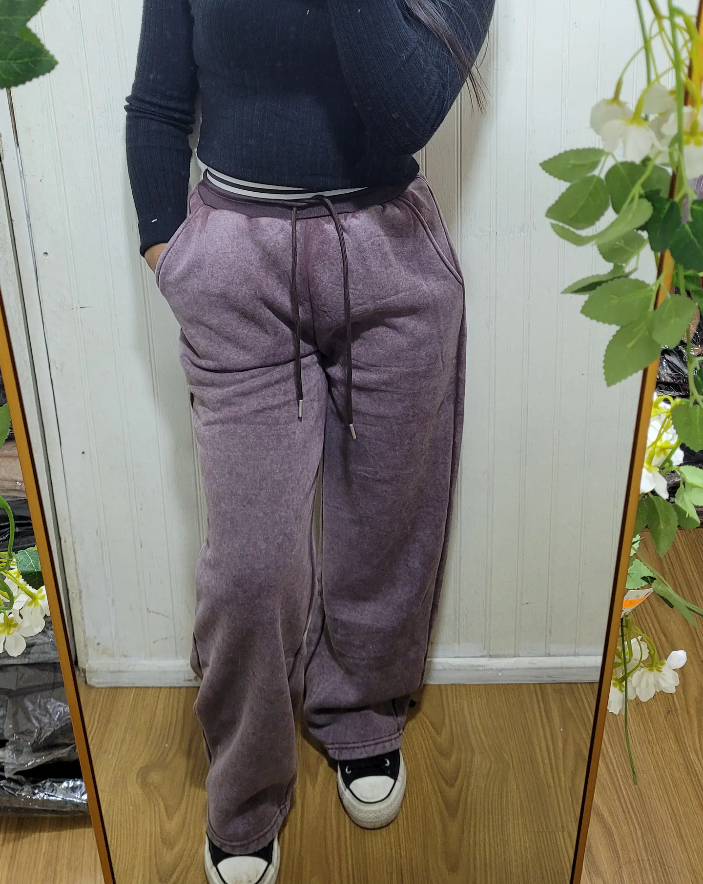 PANTALON RECTO CON POLAR (PRELAVADO) 3