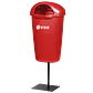 PAPELERA DINOVA 50L / SIN PEDESTAL - Miniatura 3