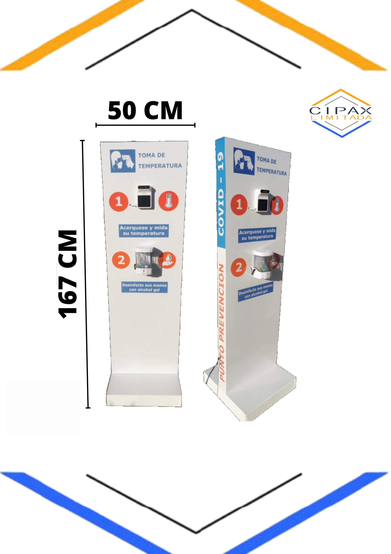 Totem Sanitario "M"