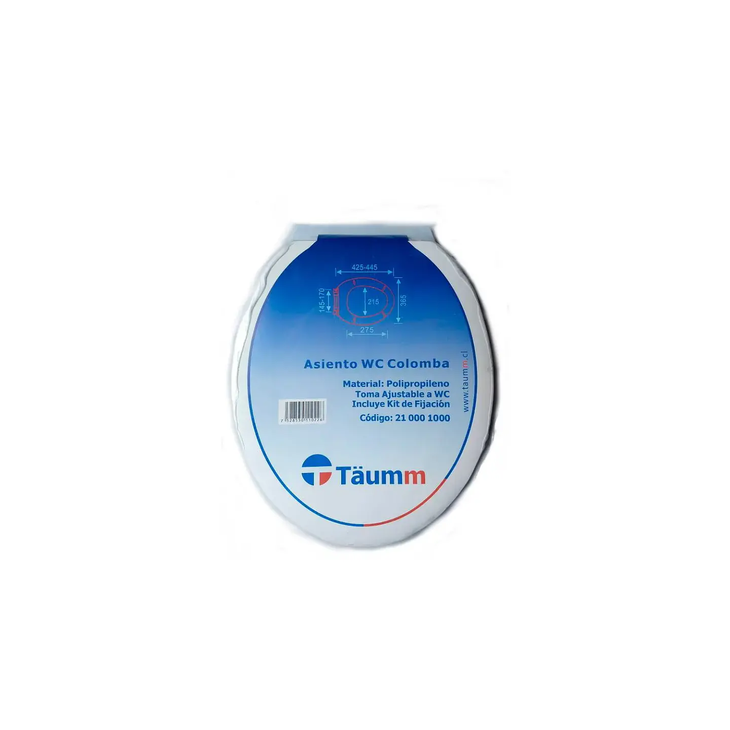 Tapa Asiento Baño WC Eco Taumm  1