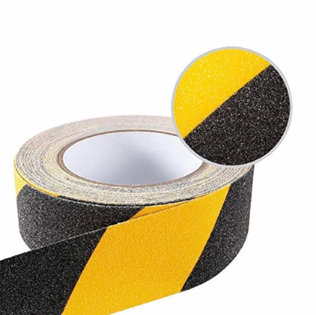 Cinta Anti-Deslizante Amarillo/Negro 50mm (18 metros)