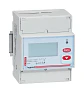 Medidor de energía Legrand serie EMDX3, display LCD, con 8 dígitos, 3 fases - Miniatura 1