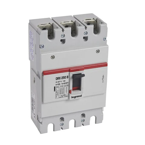 Interruptor caja moldeada DRX 250 - magnético térmico - Icu 25 kA - 415 Vac - 3P - 125 A