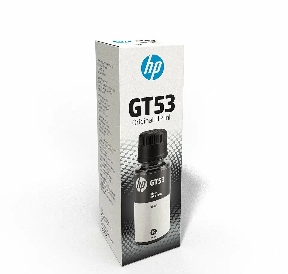Botella de Tinta HP GT53 de 90 ml Negro Original 4