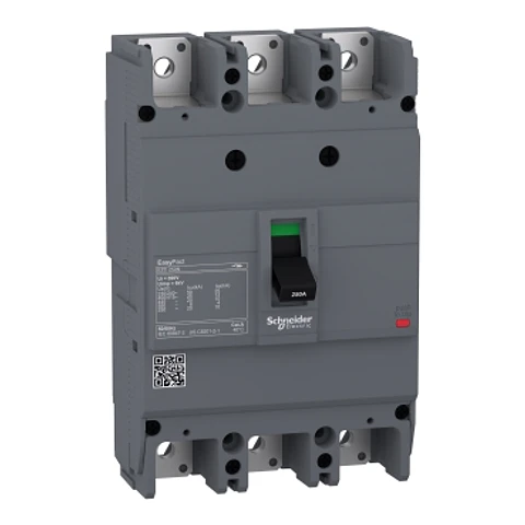 Interruptor Easypact EZC250 sin regulación 125A 3P 25kA@380V AC unidad TMD
