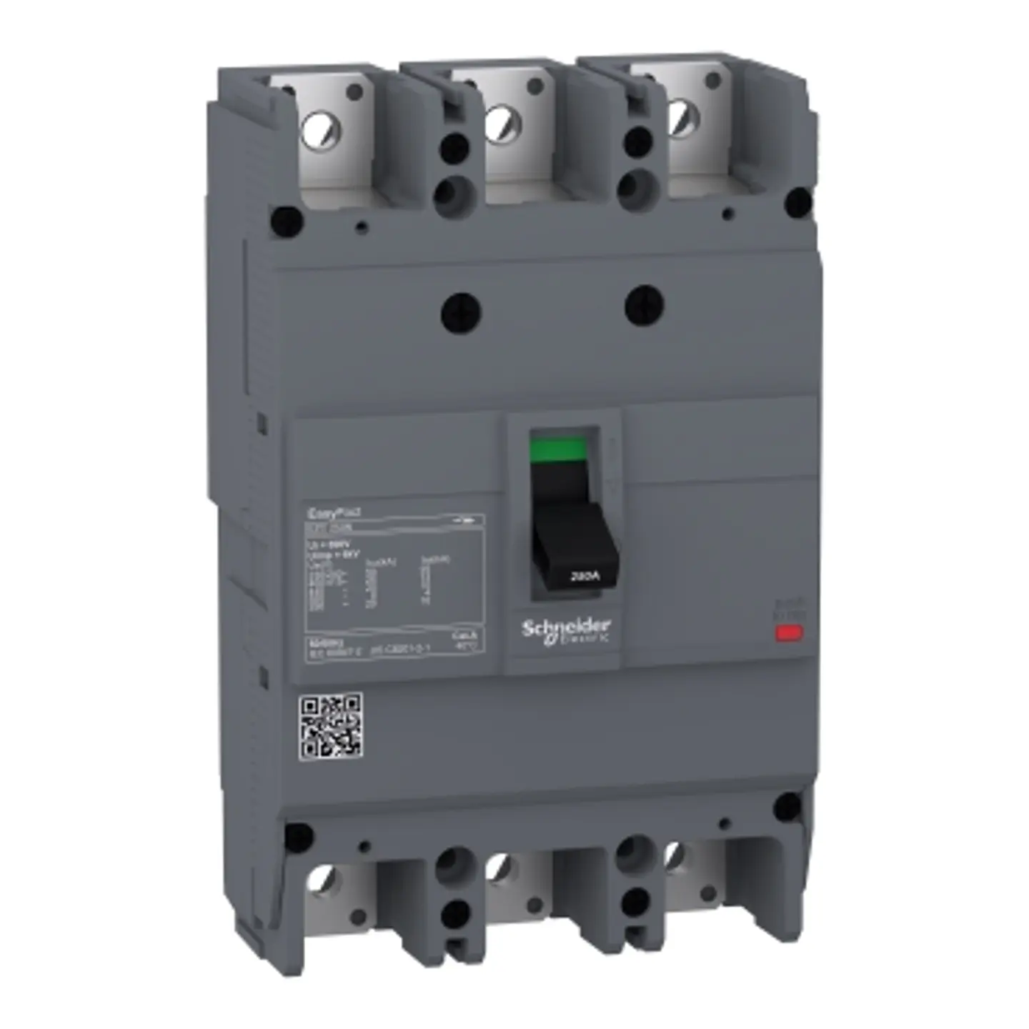 Interruptor Easypact EZC250 sin regulación 125A 3P 25kA@380V AC unidad TMD 1