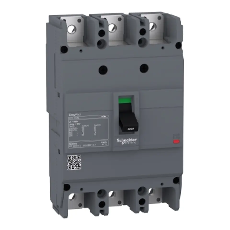 Interruptor Easypact EZC250 sin regulación 125A 3P 25kA@380V AC unidad TMD 1