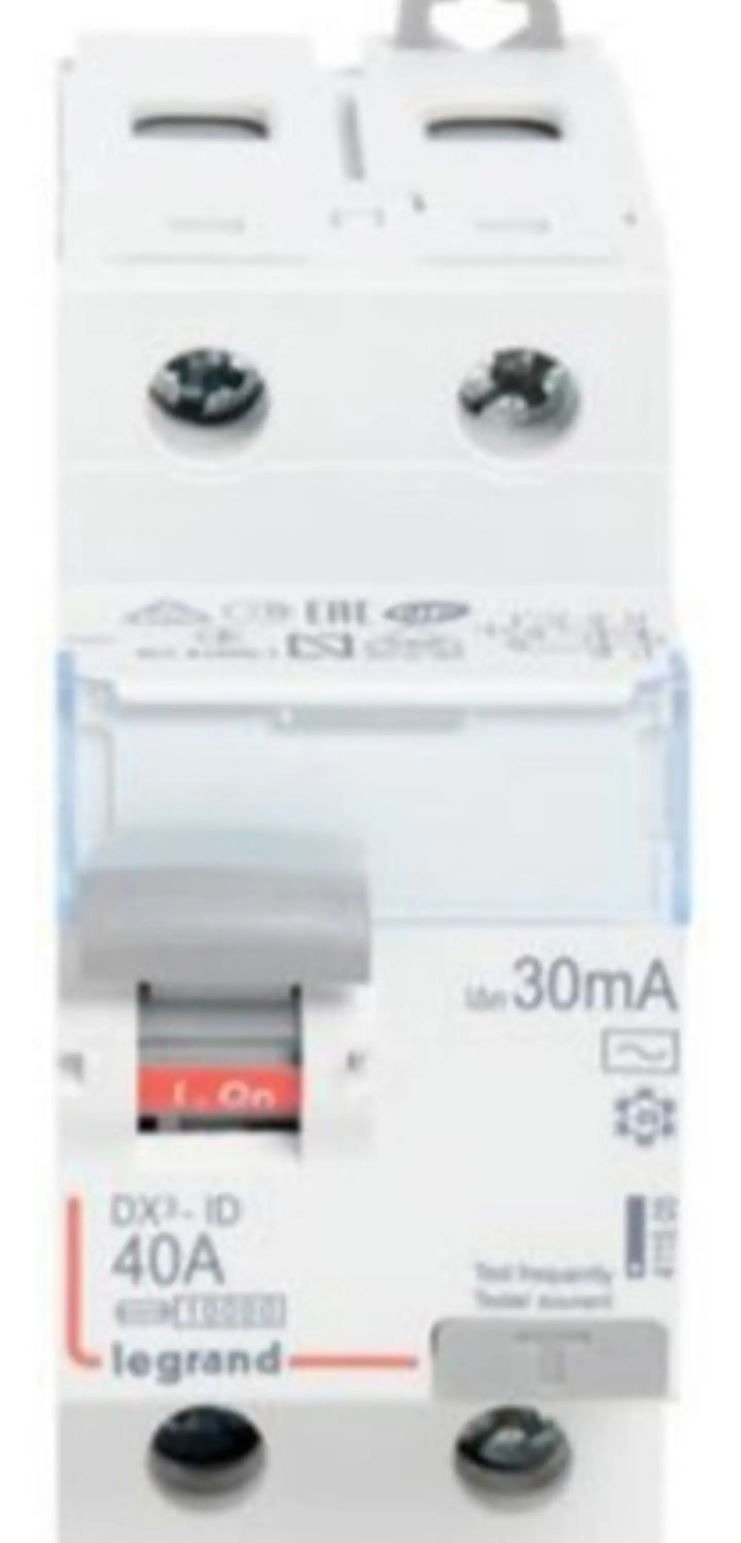 Diferencial Dx³ 2x40a 30ma (legrand 410401) 4
