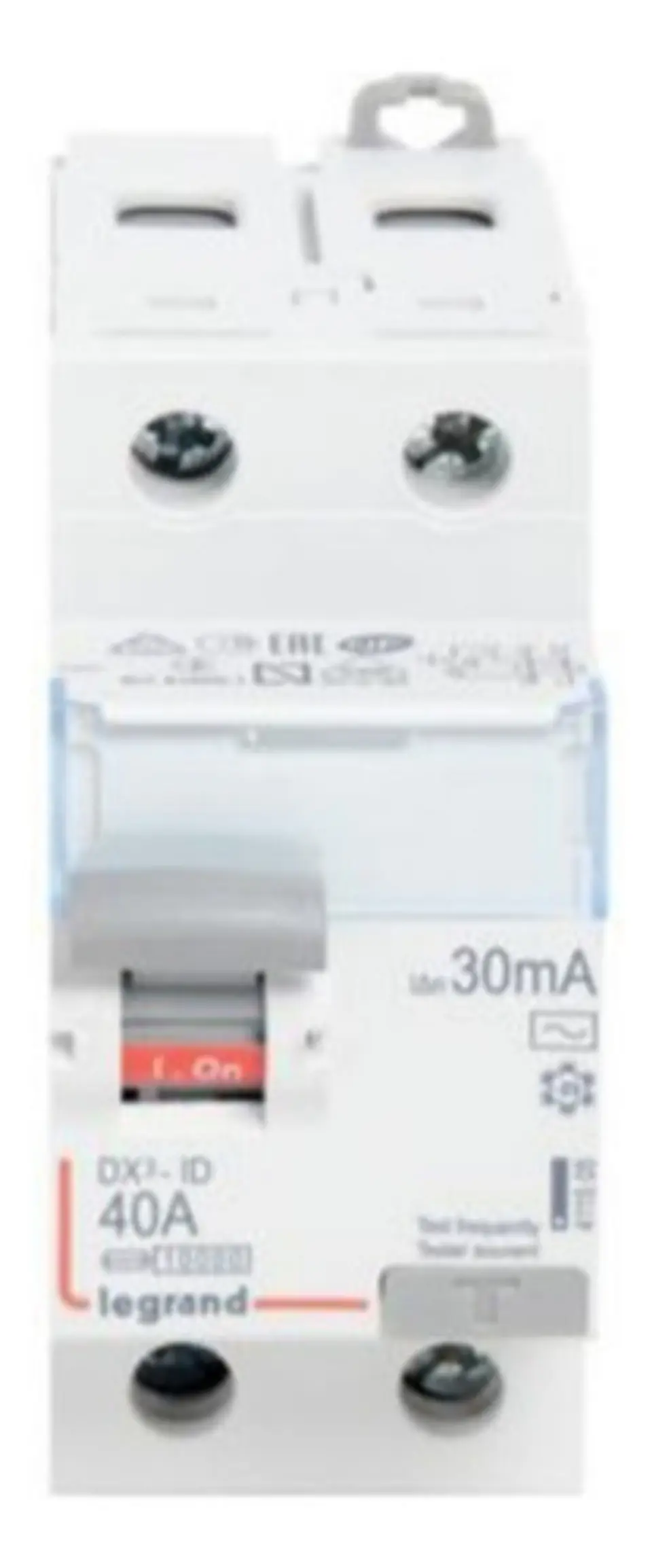 Diferencial Dx³ 2x40a 30ma (legrand 410401) 4