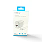 Kit Cargador de Pared Ezra HC121 — Dual QC/PD 20W + Cable Tipo-C - Miniatura 1