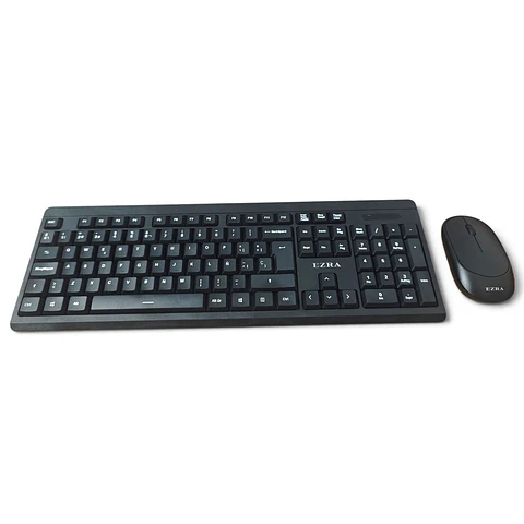 Combo Inalámbrico Ezra KB03 — Teclado y Mouse 2.4GHz