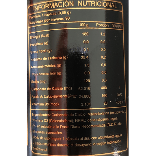 Vitamina D3 (90 Cáp.)