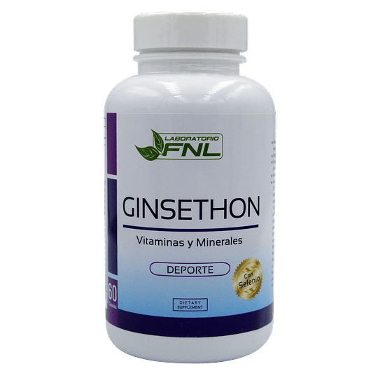 Multivitamínico + Ginseng (60 Cáp.)