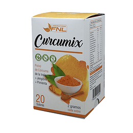 Currimix Cúrcuma+jengibre+pimienta (20 Sobres)
