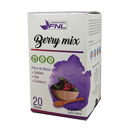 Berry Mix Maqui+calafate+goji+cranberry (20 Sobres)
