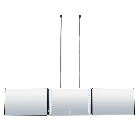 Espejo Triple 360 LED 