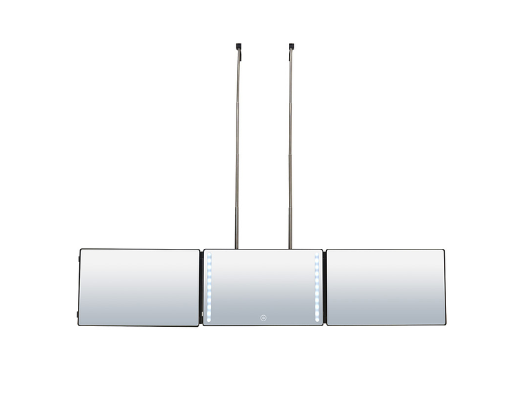 Espejo Triple 360 LED  1