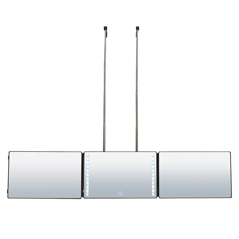 Espejo Triple 360 LED  1