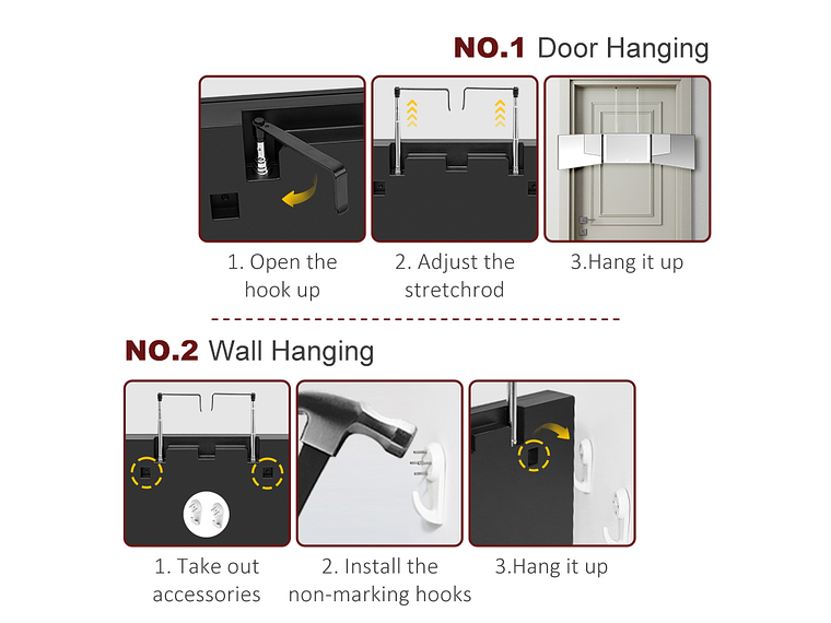 Espejo Triple 360 LED  6
