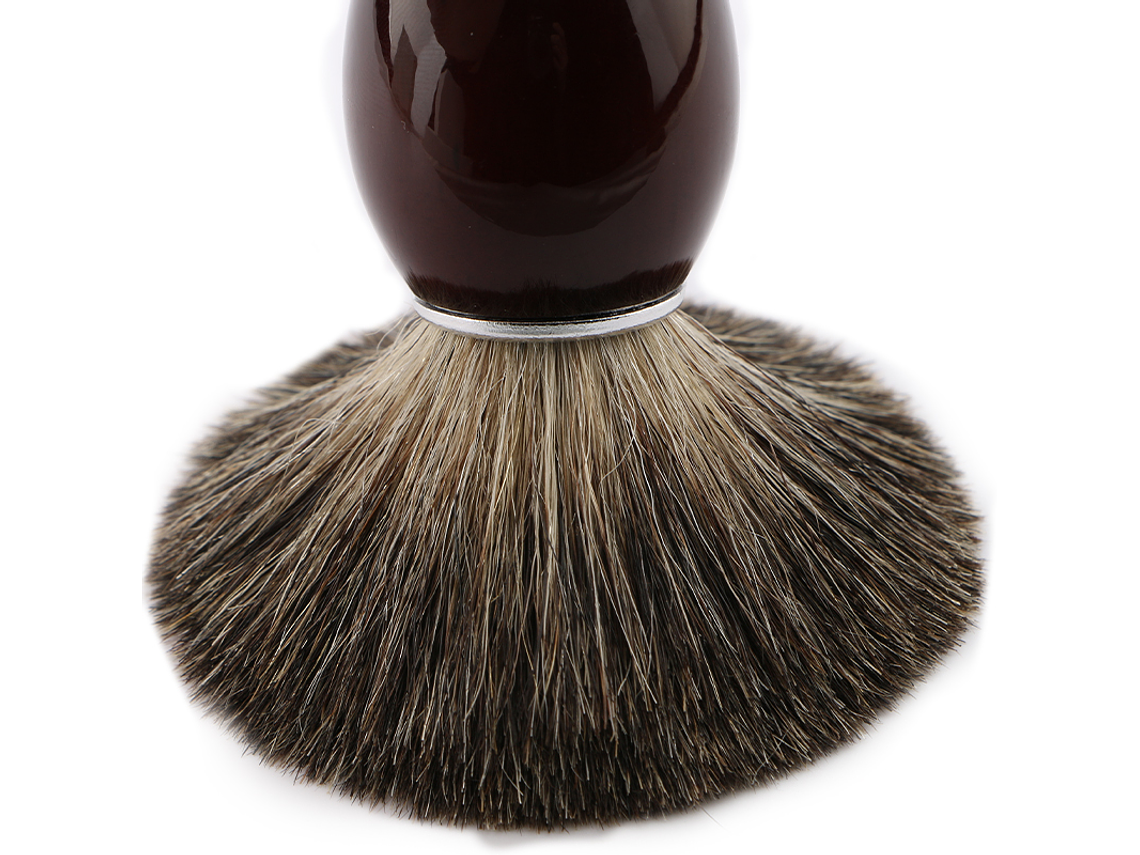 Brocha de Afeitar #1 Premium – Tejón 4