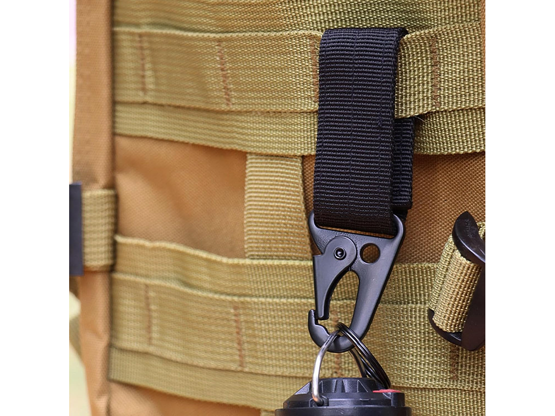 Llavero Mosquetón Nylon Velcro 5