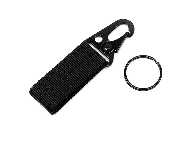 Llavero Mosquetón Nylon Velcro 6