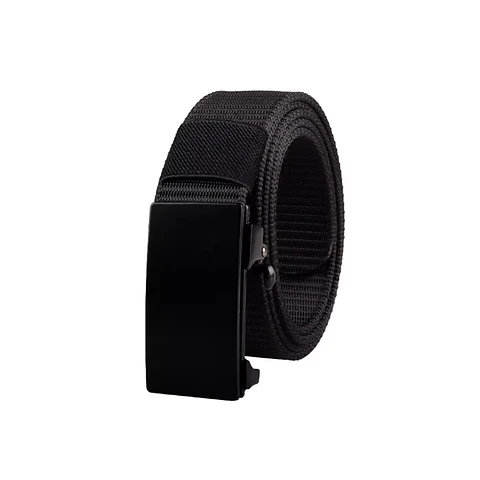 Cinturon Negro Táctico Nylon