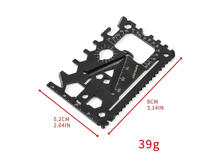 Tarjeta EDC 18 en 1 2
