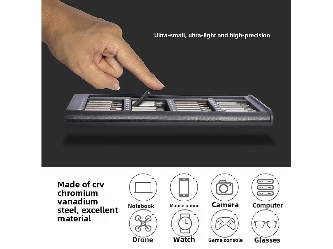 Kit 24 en 1 Bits + Destornillador 3