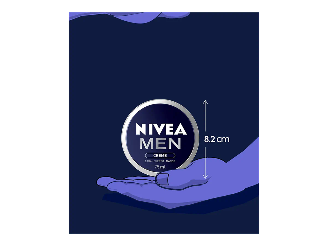 Crema NIVEA FOR MEN Creme 75 ml 3