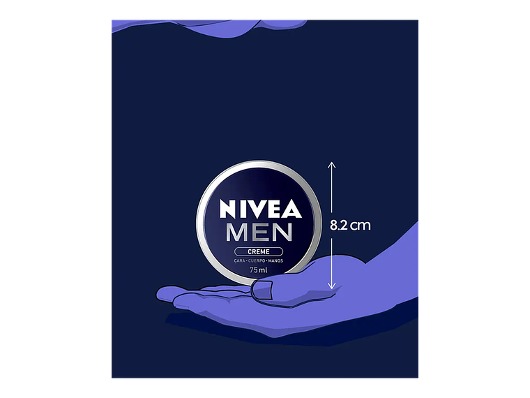 Crema NIVEA FOR MEN Creme 75 ml 3