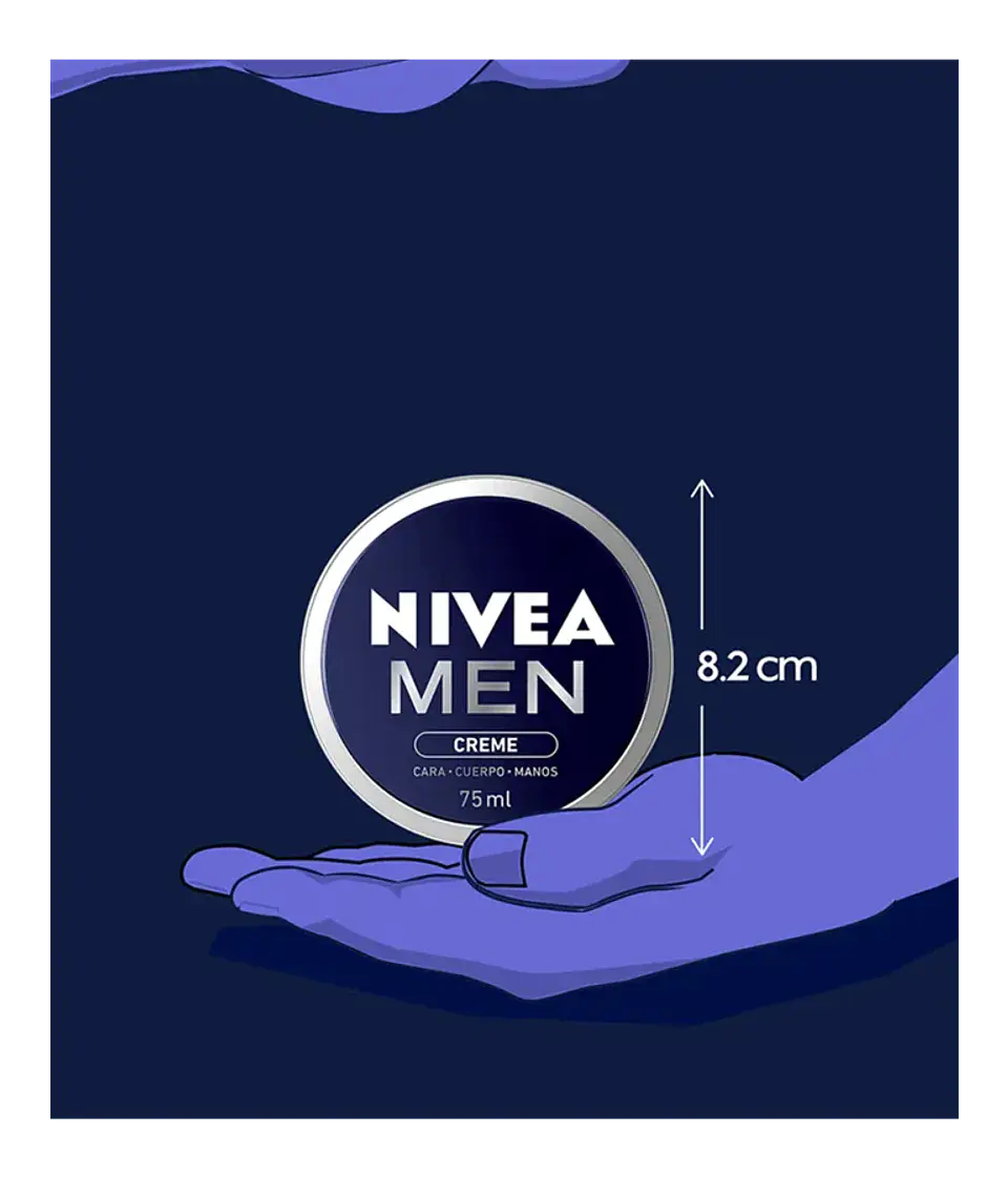 Crema NIVEA FOR MEN Creme 75 ml 3