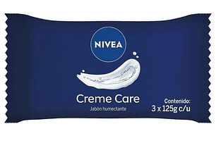 Jabón de Barra NIVEA Creme Care Pack 3x125 g