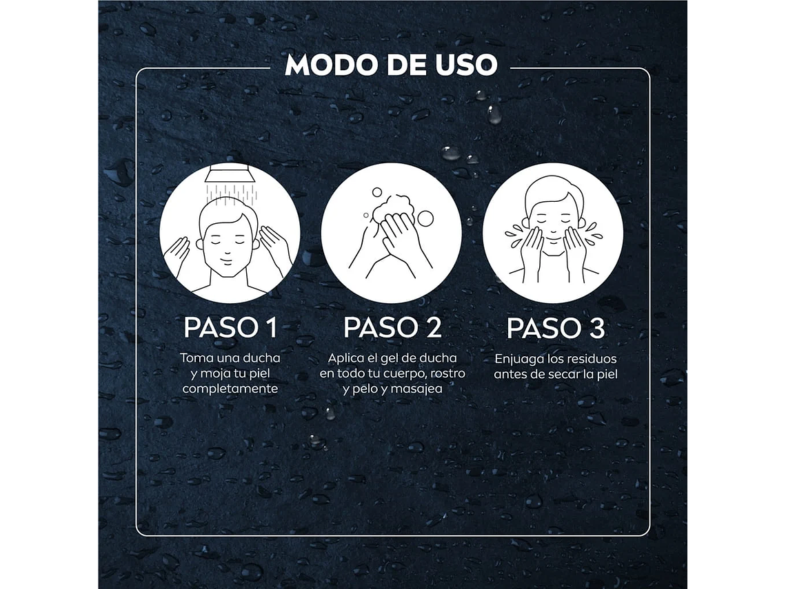 Gel de Ducha NIVEA MEN Active Clean 250 ml 3