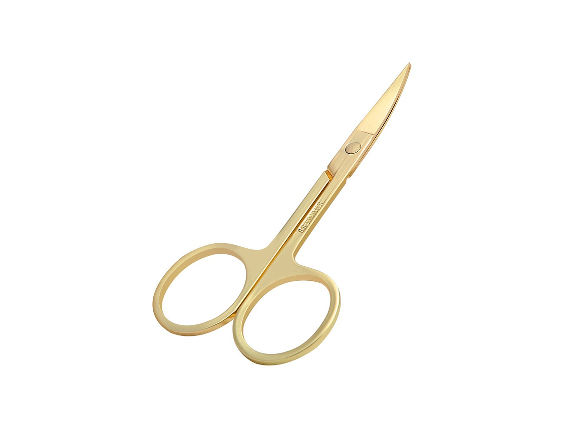 Tijera para Cejas y Barba - Punta Curva 2