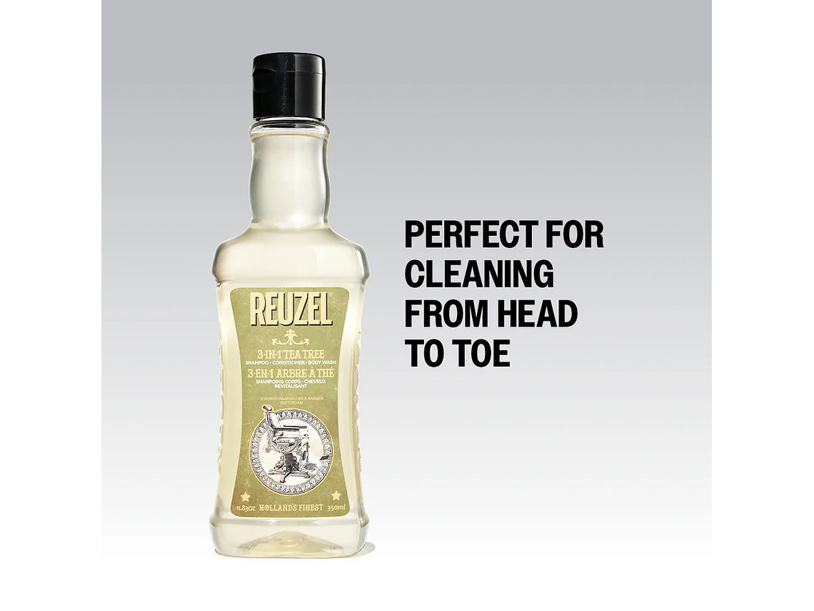 Gel de Ducha REUZEL 3 en 1 Tea Tree 350 ml 2