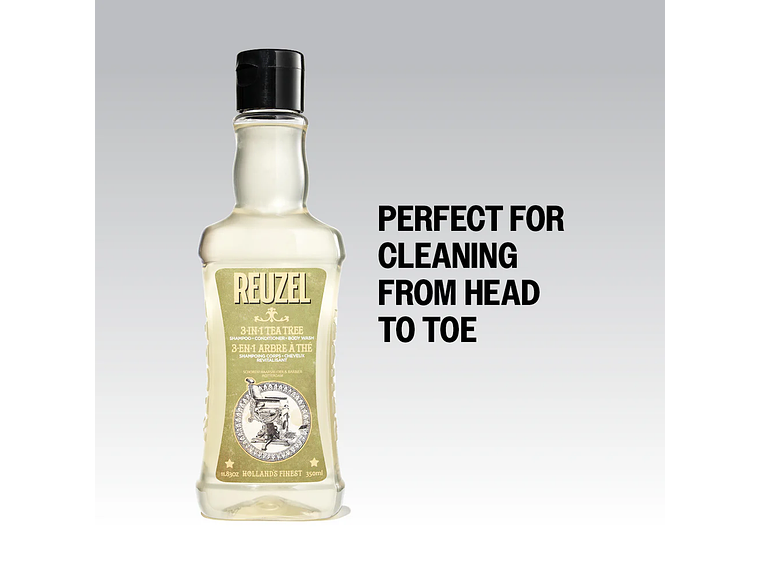 Gel de Ducha REUZEL 3 en 1 Tea Tree 350 ml 2