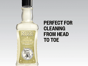 Gel de Ducha REUZEL 3 en 1 Tea Tree 350 ml