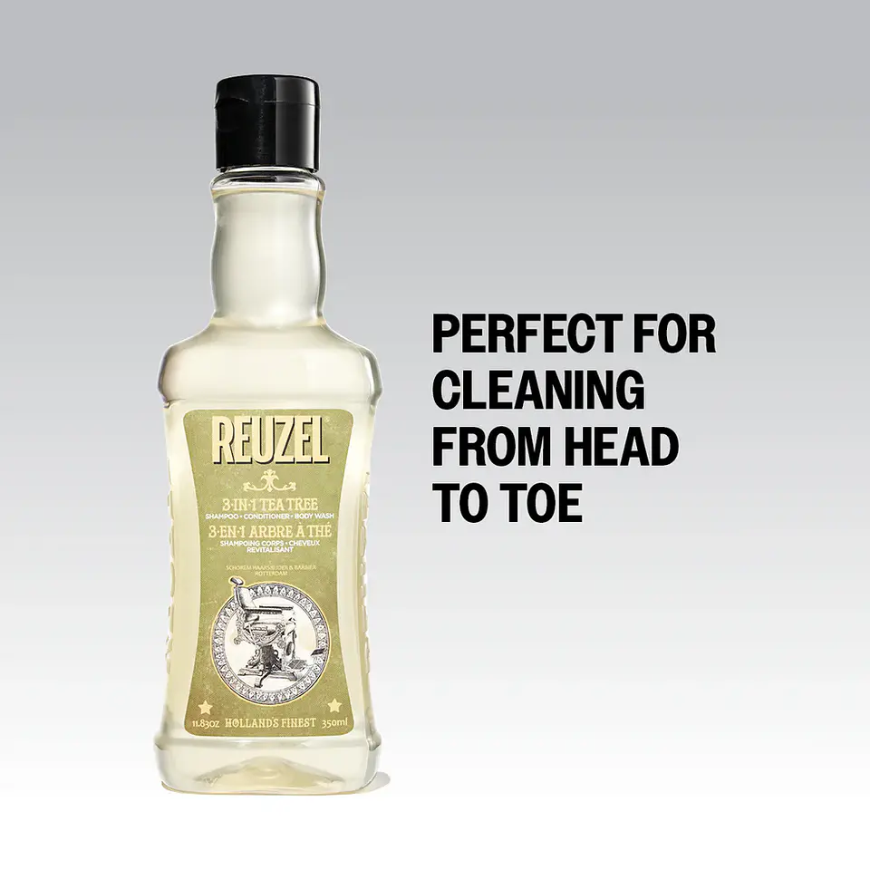 Gel de Ducha REUZEL 3 en 1 Tea Tree 350 ml 2