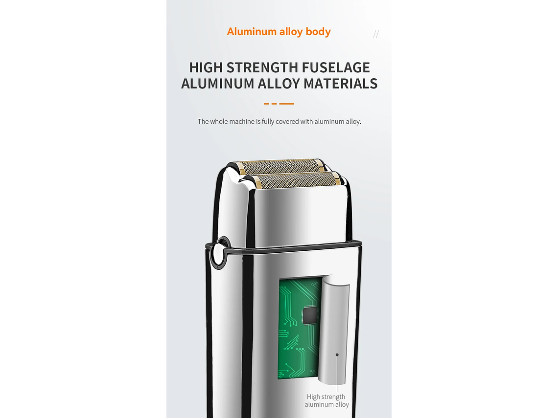 Máquina de Afeitar Shaver KEMEI TX5 2