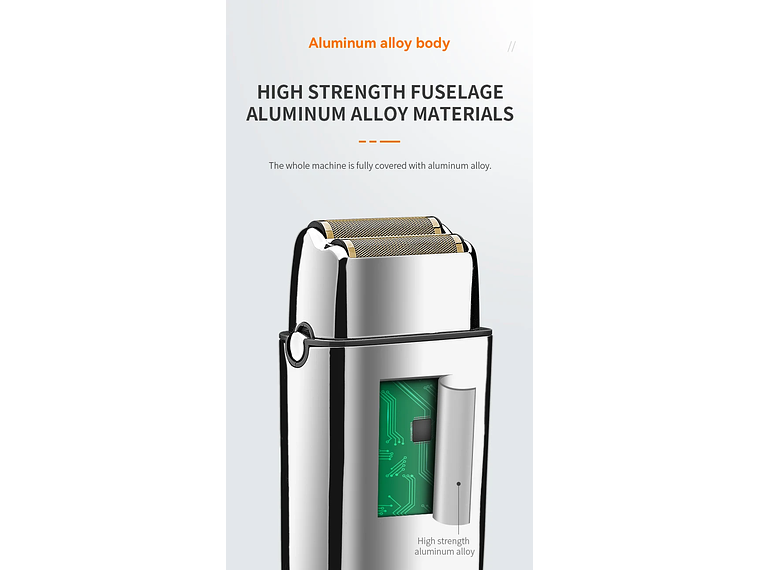 Máquina de Afeitar Shaver KEMEI TX5 2