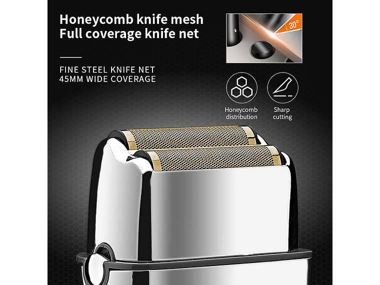 Máquina de Afeitar Shaver KEMEI TX5 4