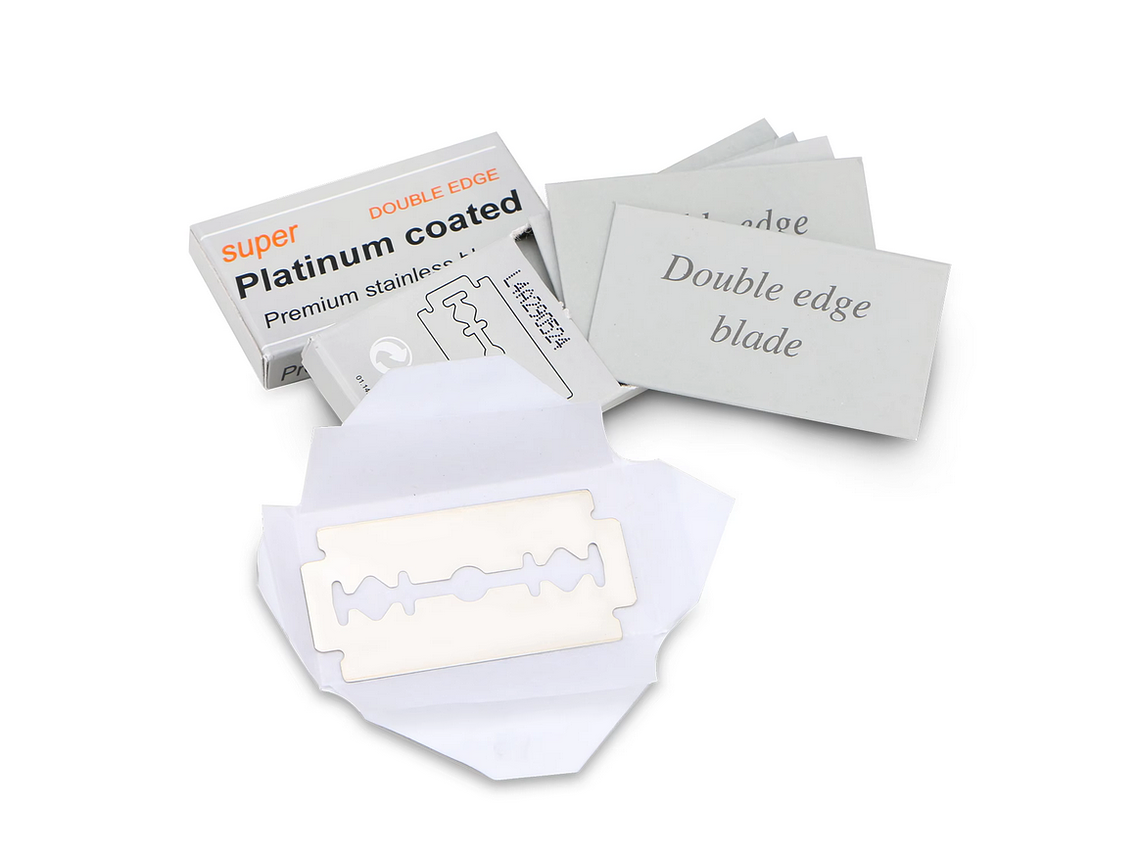Hojas de Afeitar Doble Filo - x5 Super Platinum Coated 2