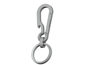 Llavero Mosquetón de Titanio