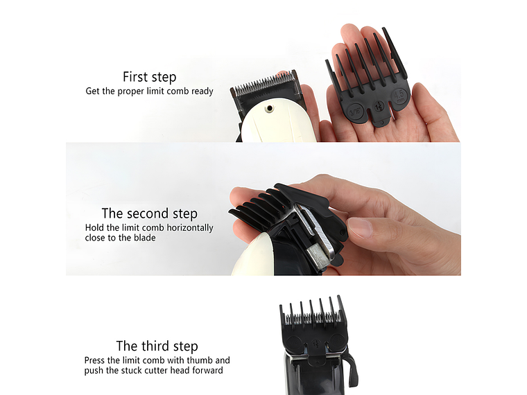 Peines Especiales Patillas - Taper para Clippers 3