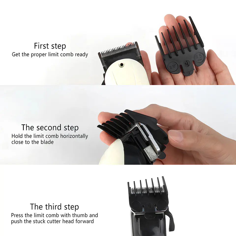 Peines Especiales para Clippers - Patillas Taper 3