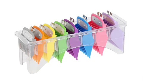 Set 8 Peines Metálicos con Caja Transparente